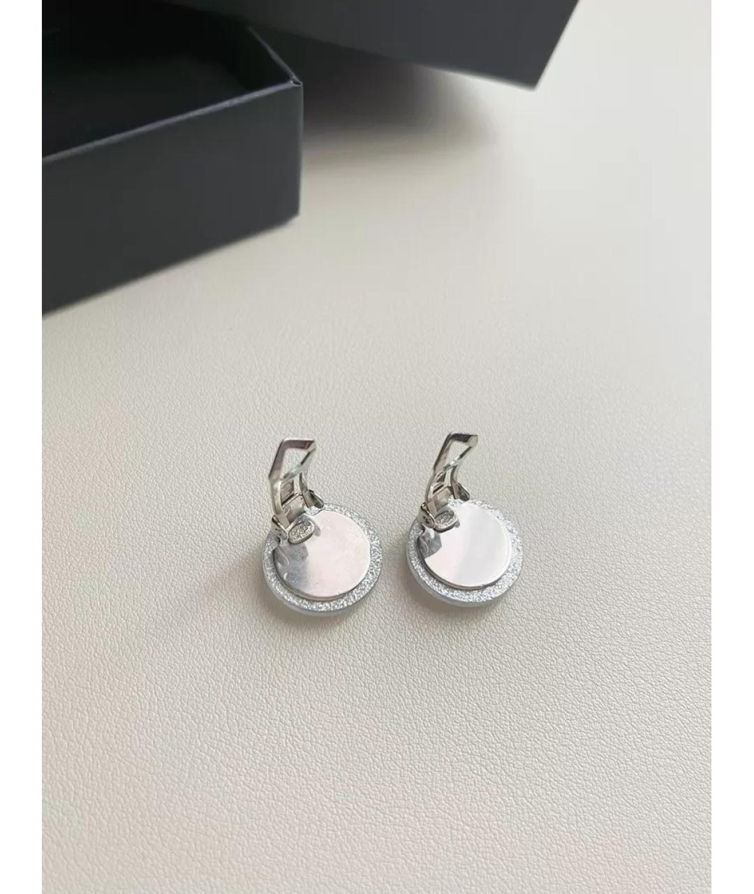 CHANEL Серебряные клипсы, фото 2