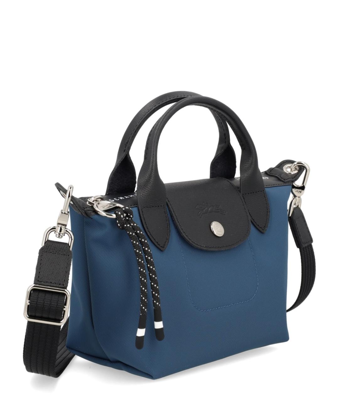 LONGCHAMP Синяя сумка на плечо, фото 3