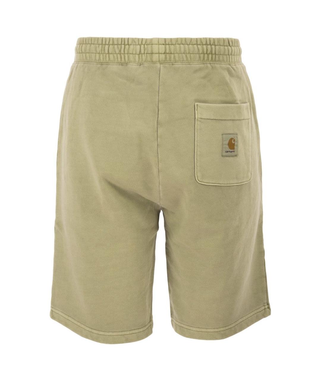CARHARTT WIP Зеленые хлопковые шорты, фото 2