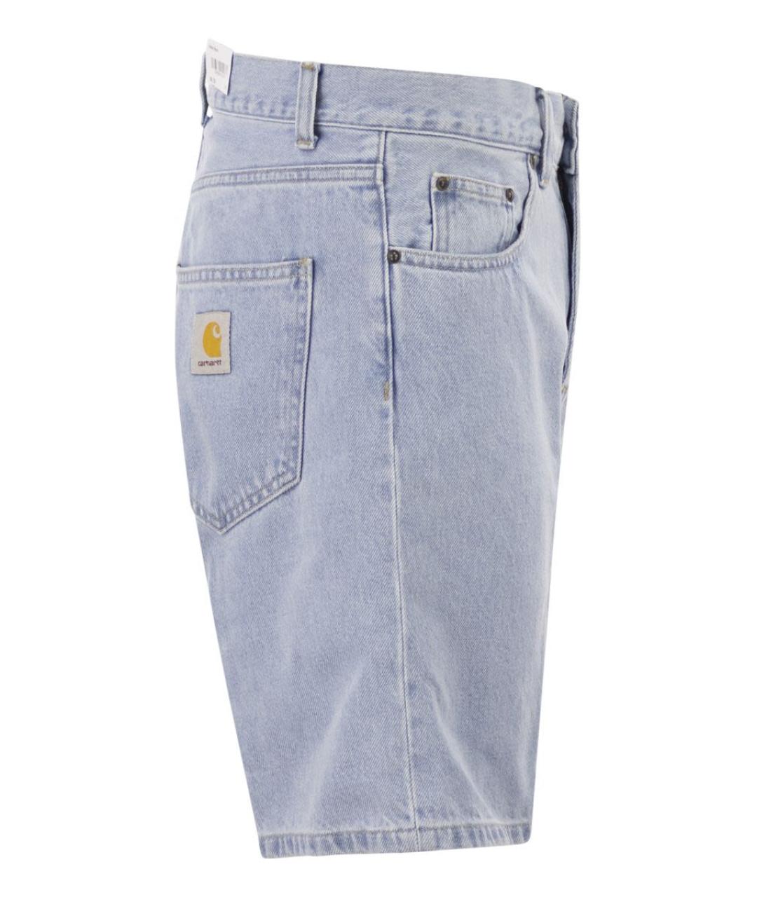 CARHARTT WIP Синие хлопковые шорты, фото 3