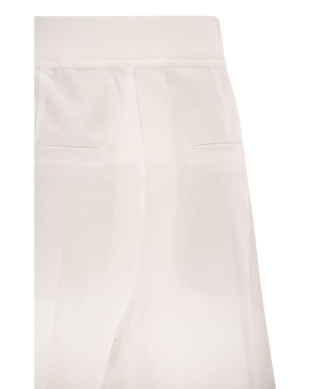 BRUNELLO CUCINELLI Белые хлопковые шорты, фото 4