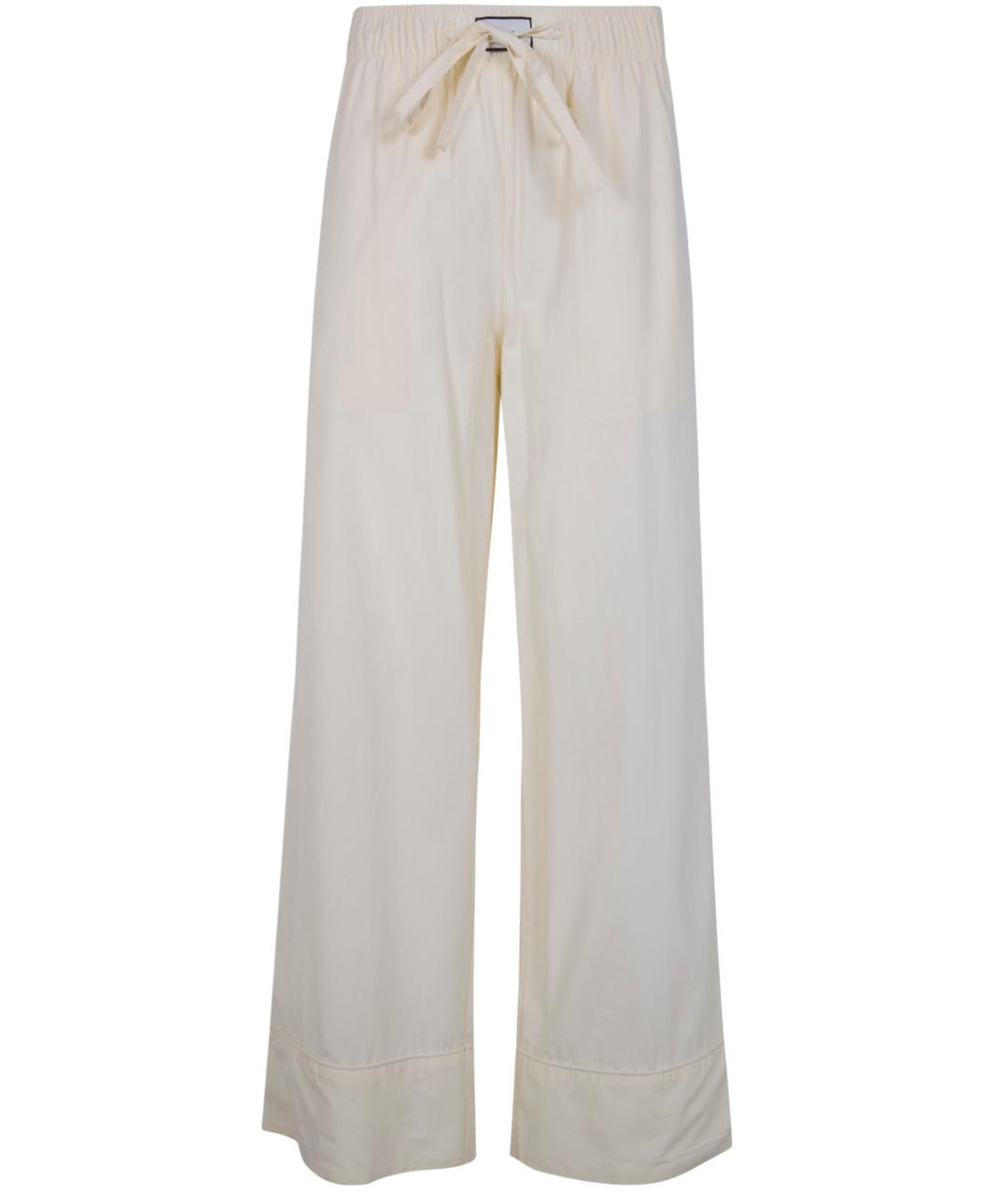 entire studios Белые хлопковые брюки широкие, фото 1