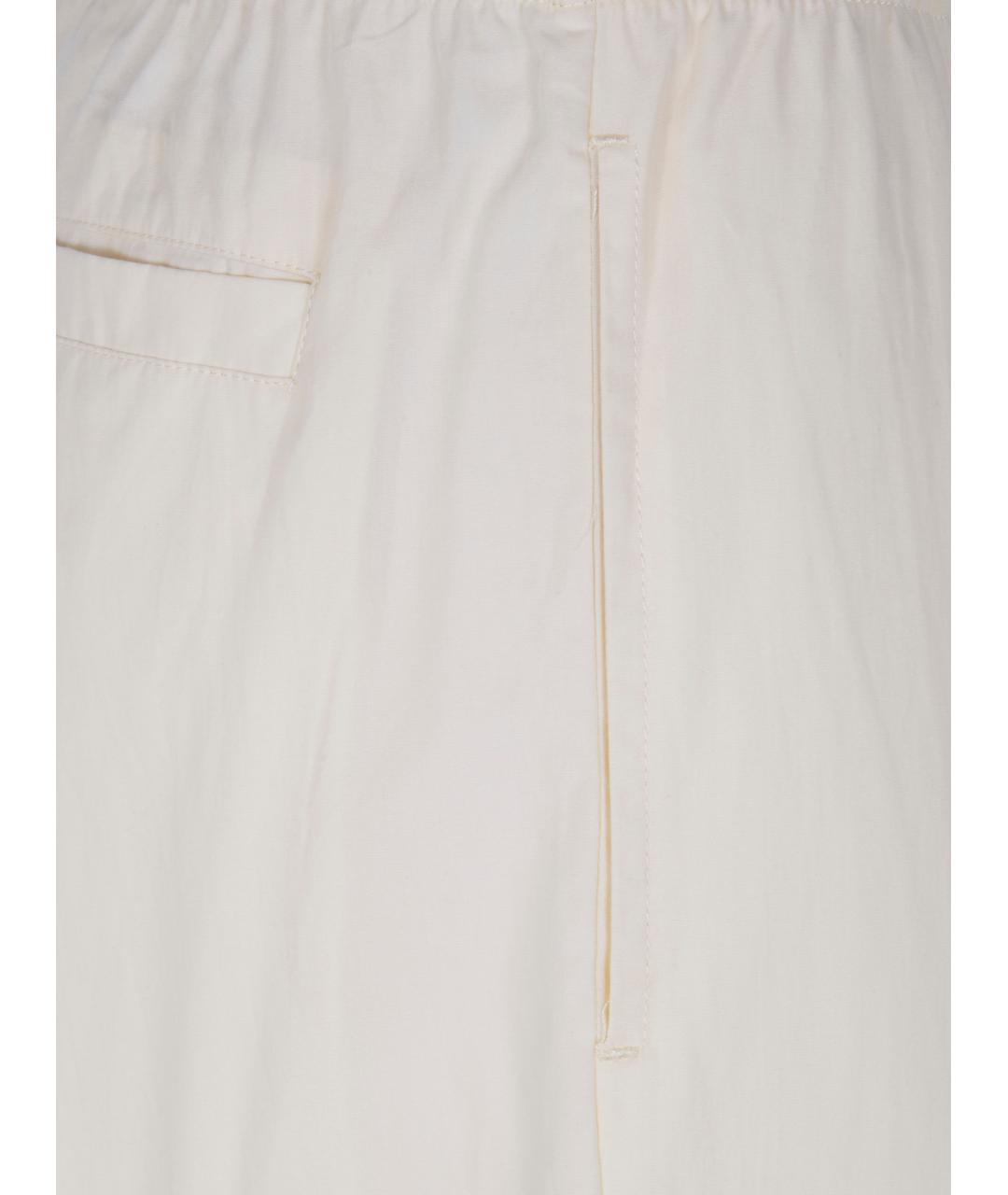 entire studios Белые хлопковые брюки широкие, фото 3
