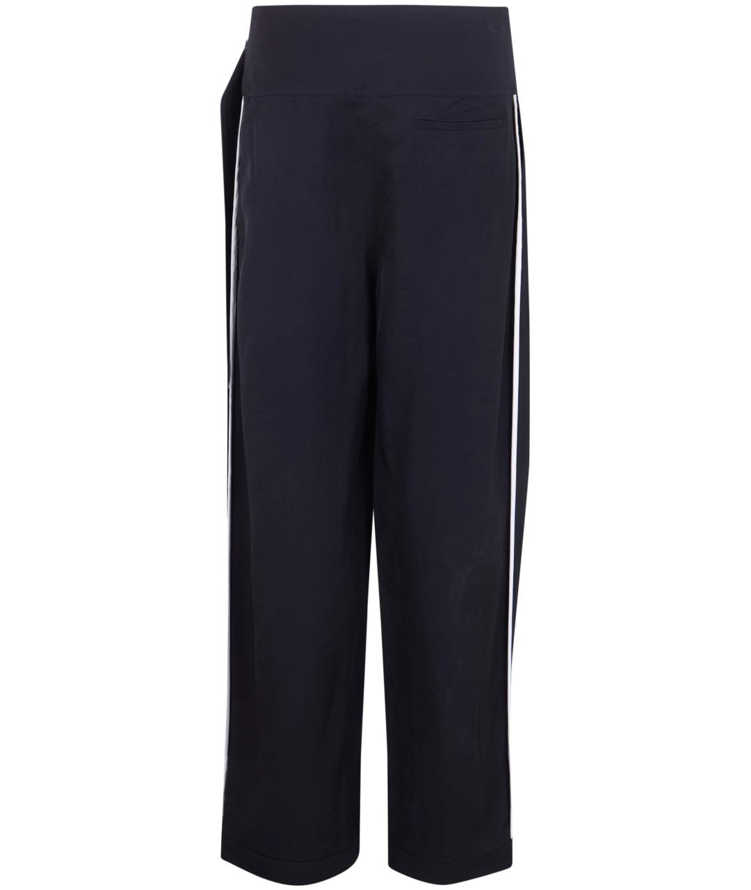 entire studios Черные льняные прямые брюки, фото 2