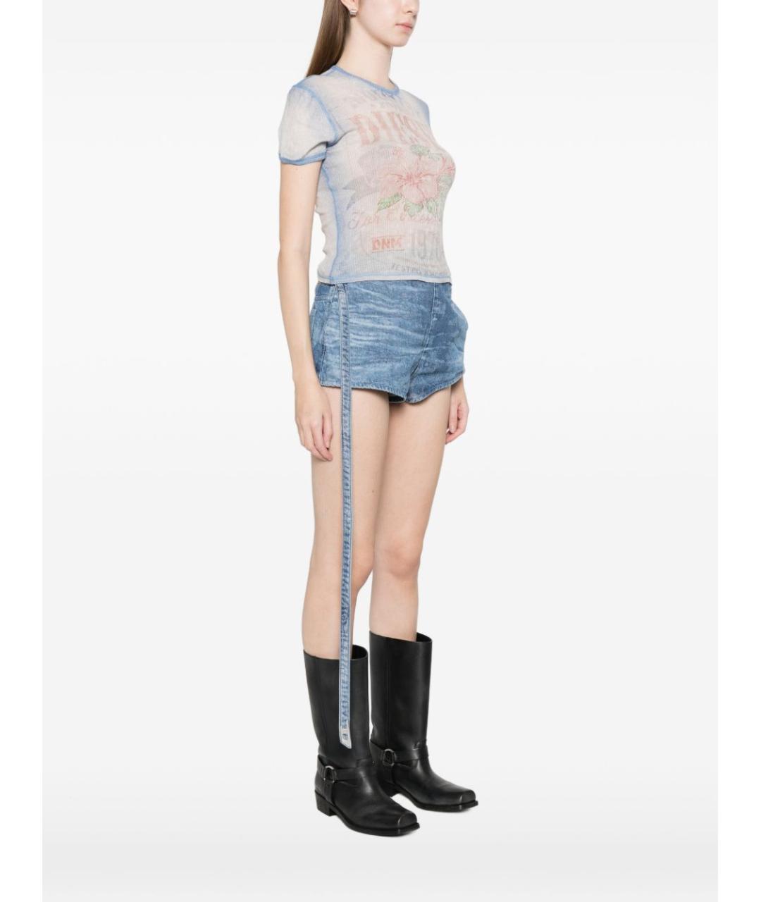 DIESEL Хлопковая футболка, фото 4