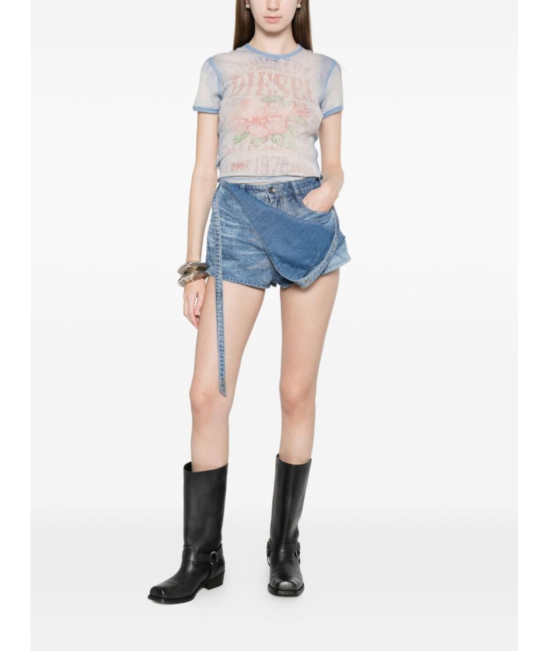 DIESEL Хлопковая футболка, фото 5