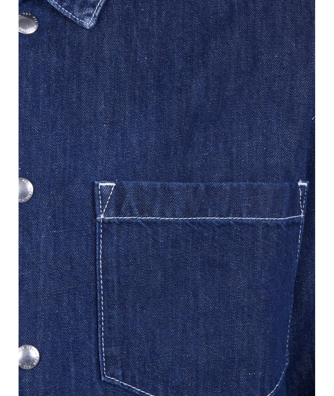 7 FOR ALL MANKIND Хлопко-лиоцелловая кэжуал рубашка, фото 3
