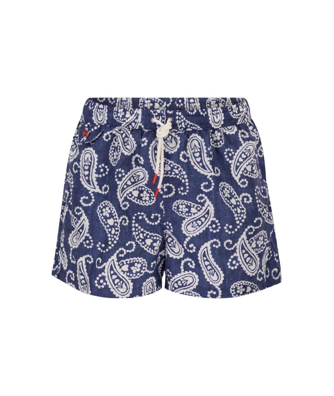 KITON Синие полиэстеровые плавки, фото 1