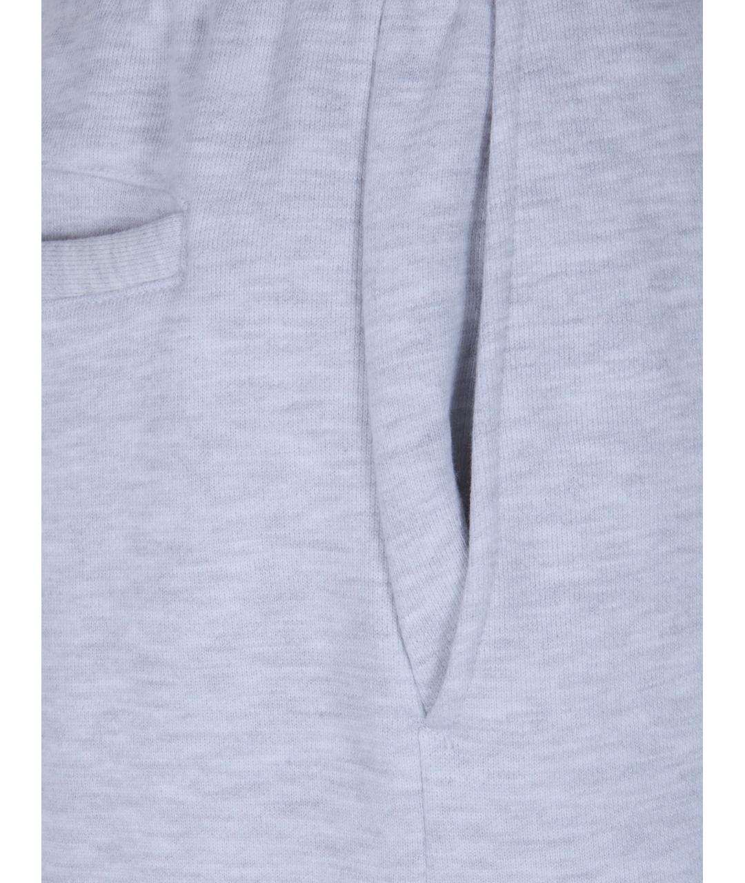 entire studios Серые хлопковые прямые брюки, фото 3