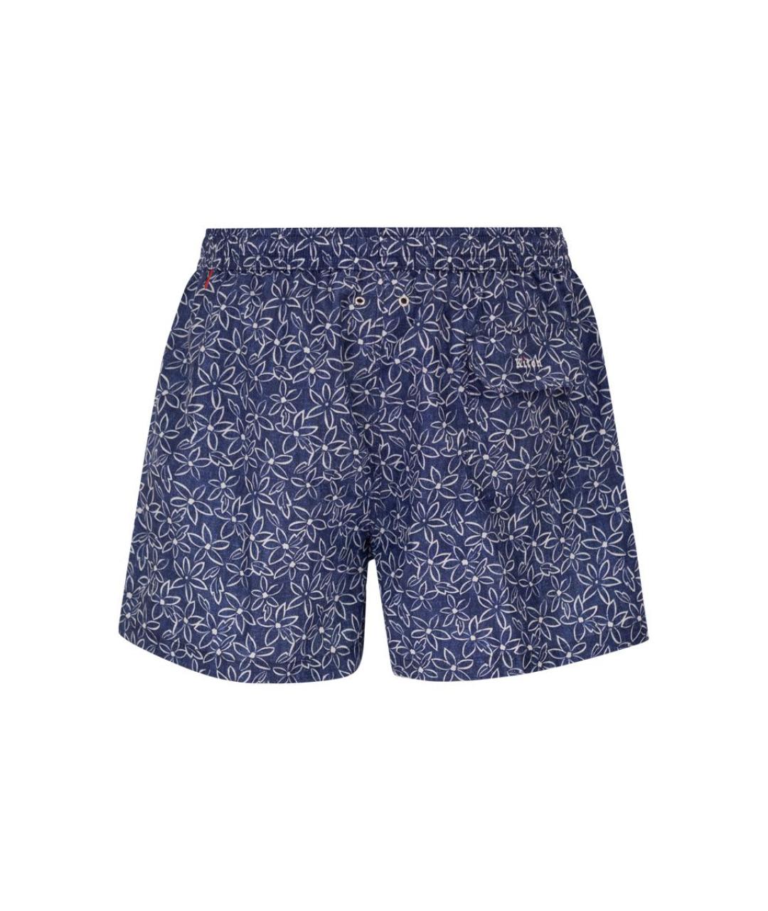 KITON Синие полиэстеровые плавки, фото 2