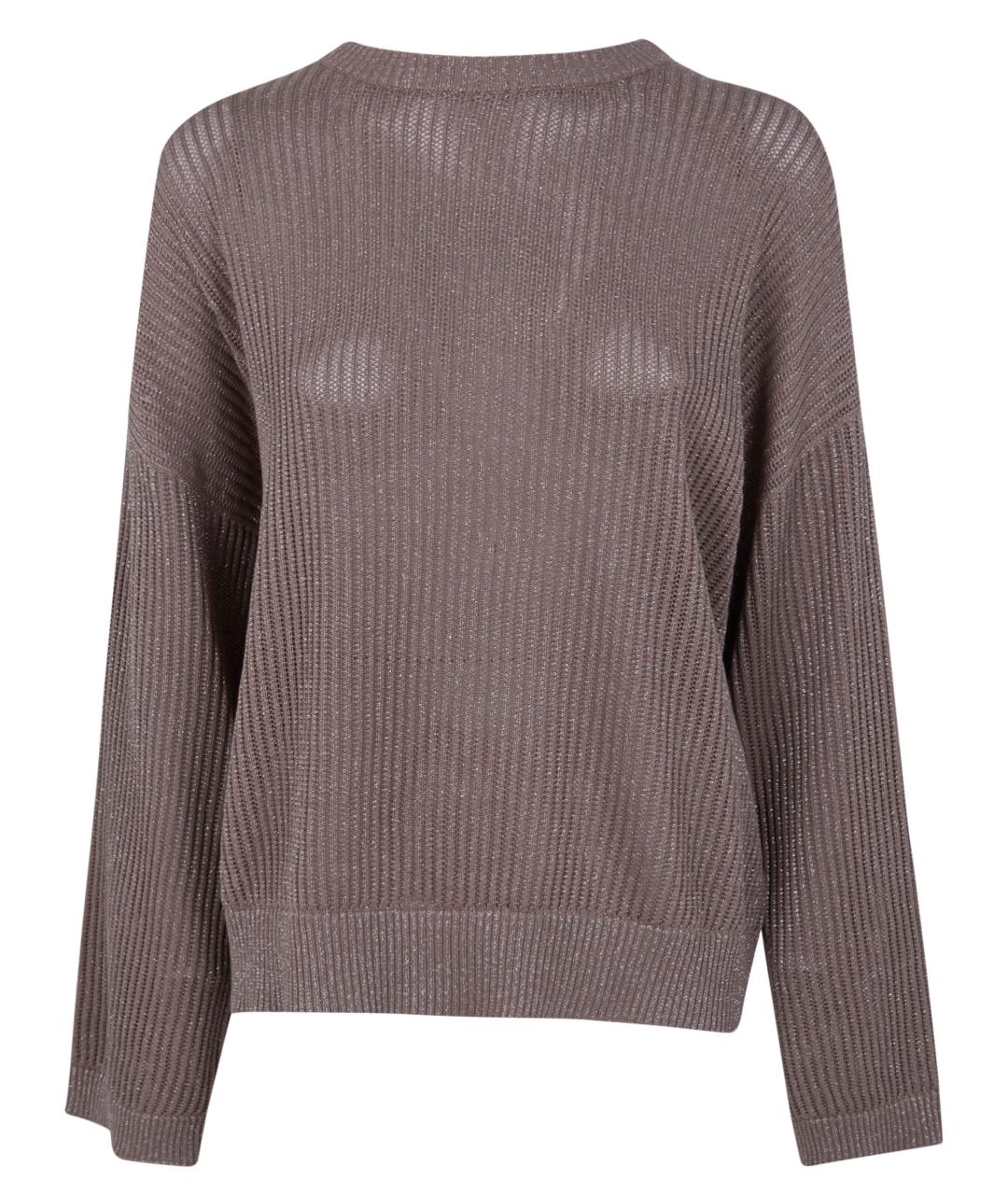 BRUNELLO CUCINELLI Бежевый джемпер / свитер, фото 1