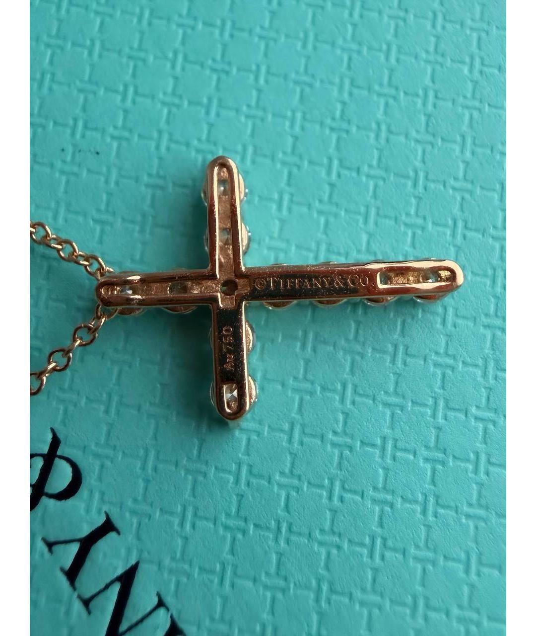 TIFFANY&CO Желтая подвеска из желтого золота, фото 4