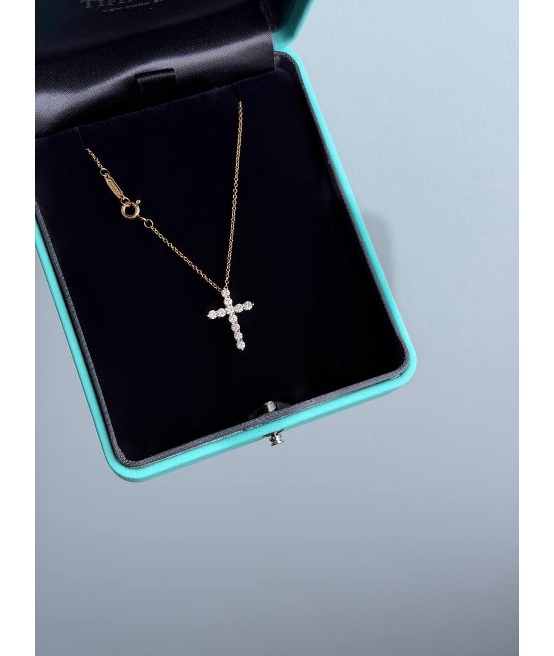TIFFANY&CO Желтая подвеска из желтого золота, фото 2