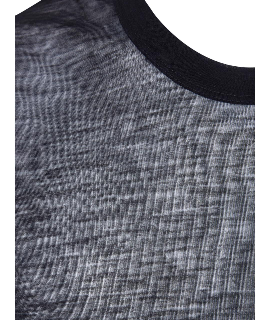 RICK OWENS Черная майка, фото 3