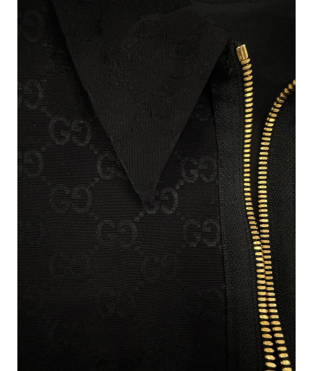 GUCCI Черный хлопковый комбинезон, фото 3