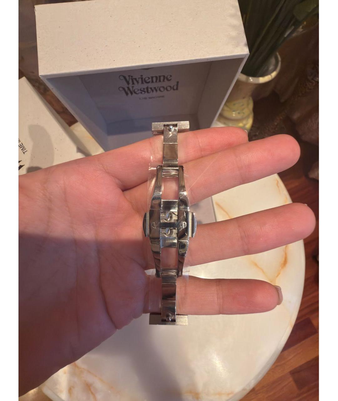 VIVIENNE WESTWOOD Голубые металлические часы, фото 3