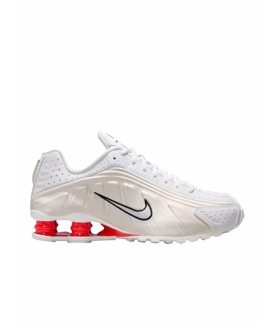 NIKE Белые кроссовки из искусственной кожи, фото 1