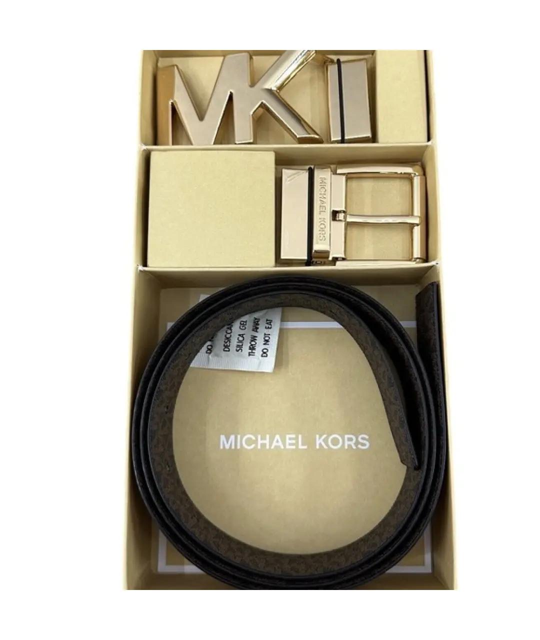 MICHAEL KORS Коричневый ремень, фото 1