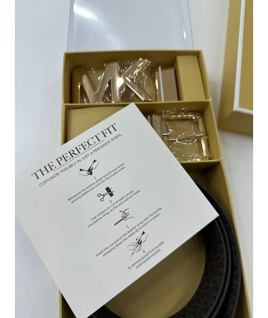 MICHAEL KORS Коричневый ремень, фото 4