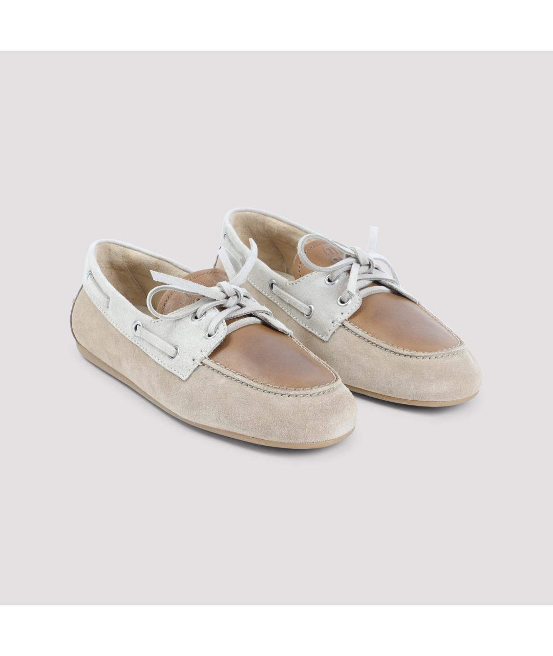 MIU MIU Мульти кожаные лоферы, фото 3