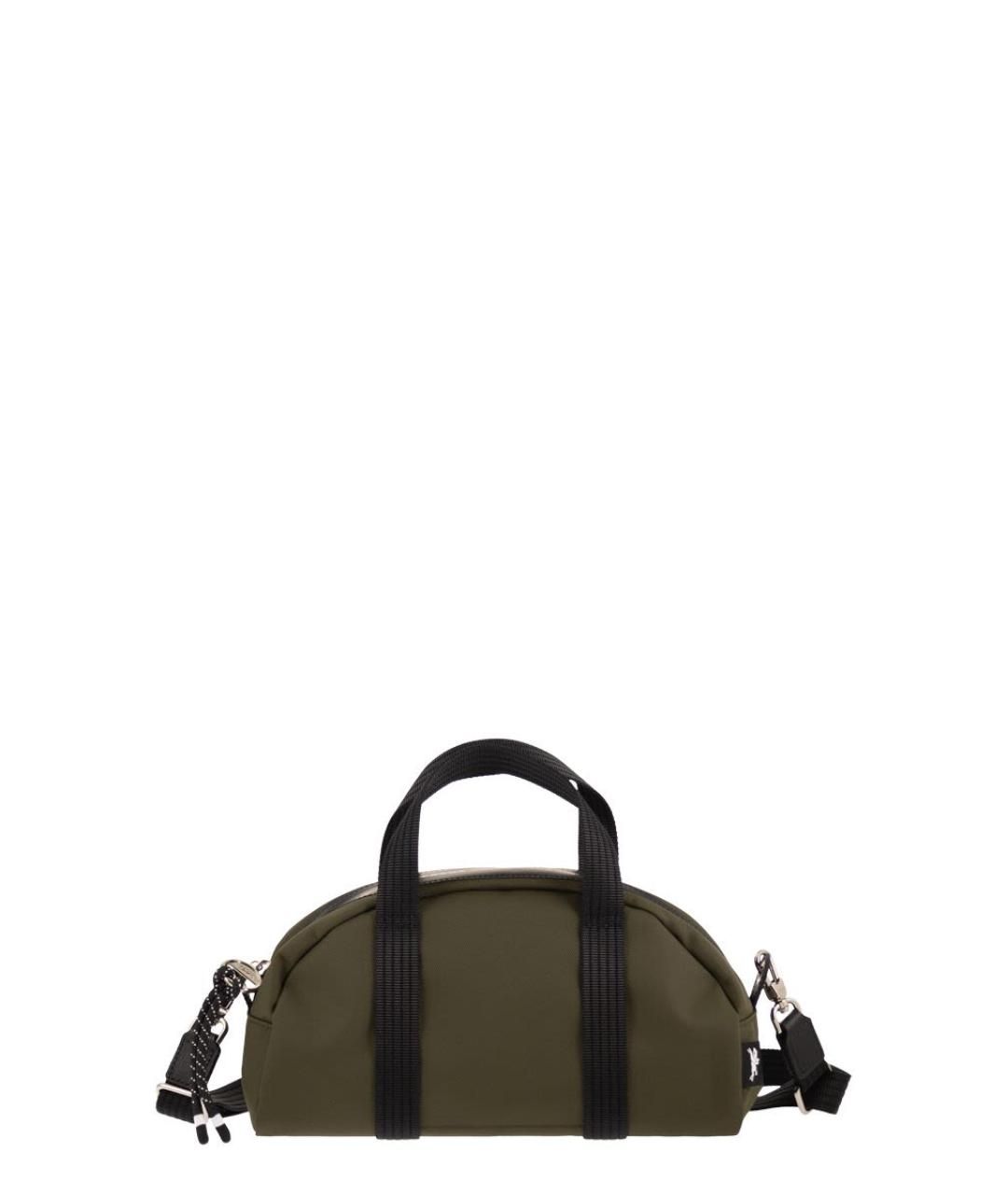 LONGCHAMP Хаки синтетическая сумка на плечо, фото 1