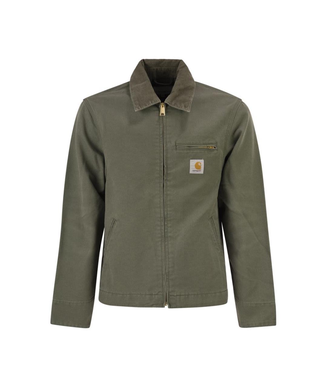 CARHARTT WIP Зеленая хлопковая куртка, фото 1