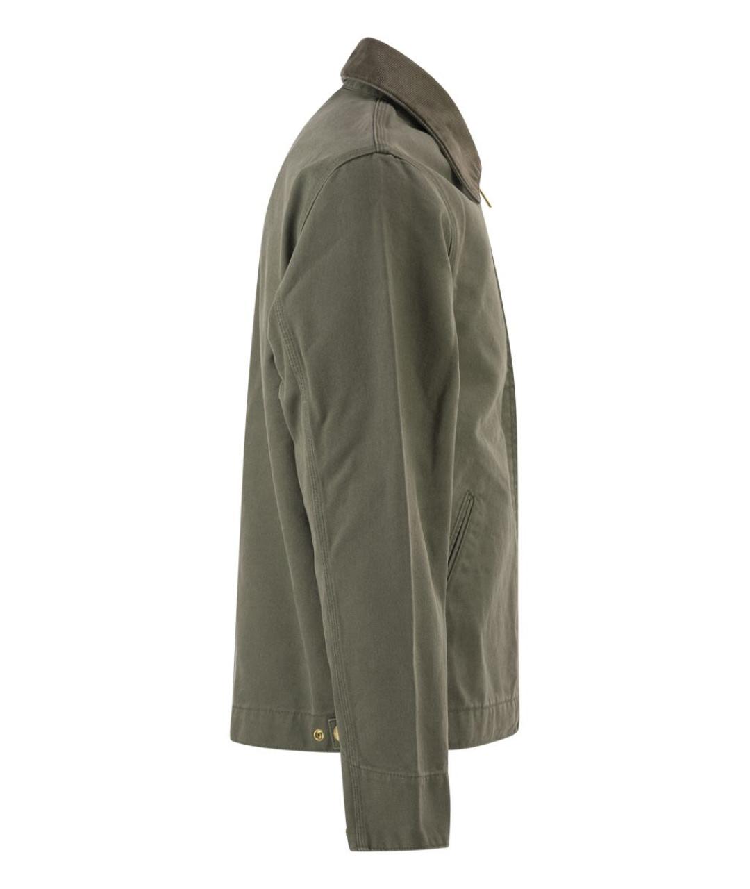 CARHARTT WIP Зеленая хлопковая куртка, фото 3