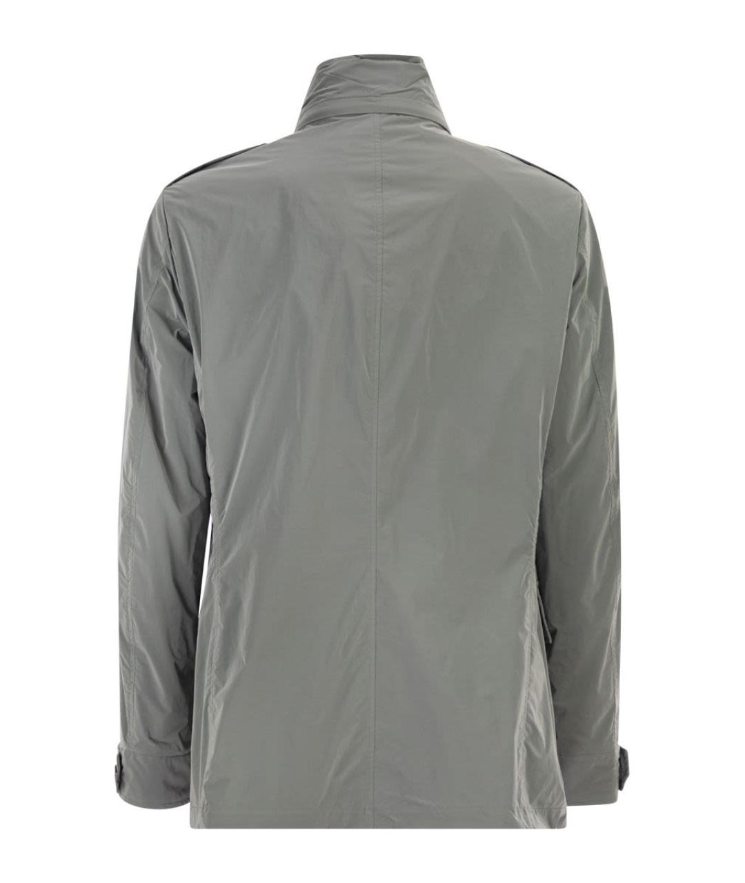 MOORER Серая полиамидовая куртка, фото 2