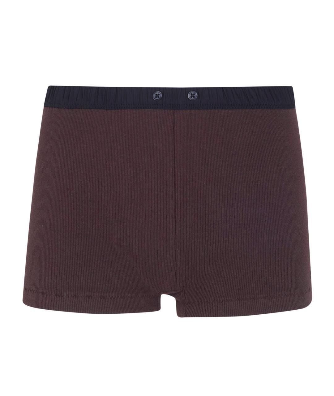 entire studios Коричневые хлопковые шорты, фото 4