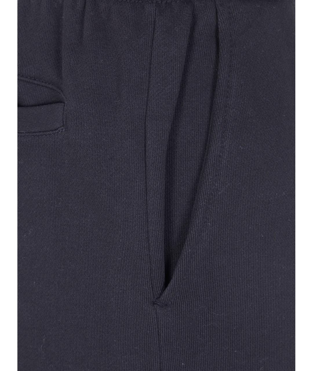 entire studios Черные хлопковые прямые брюки, фото 3