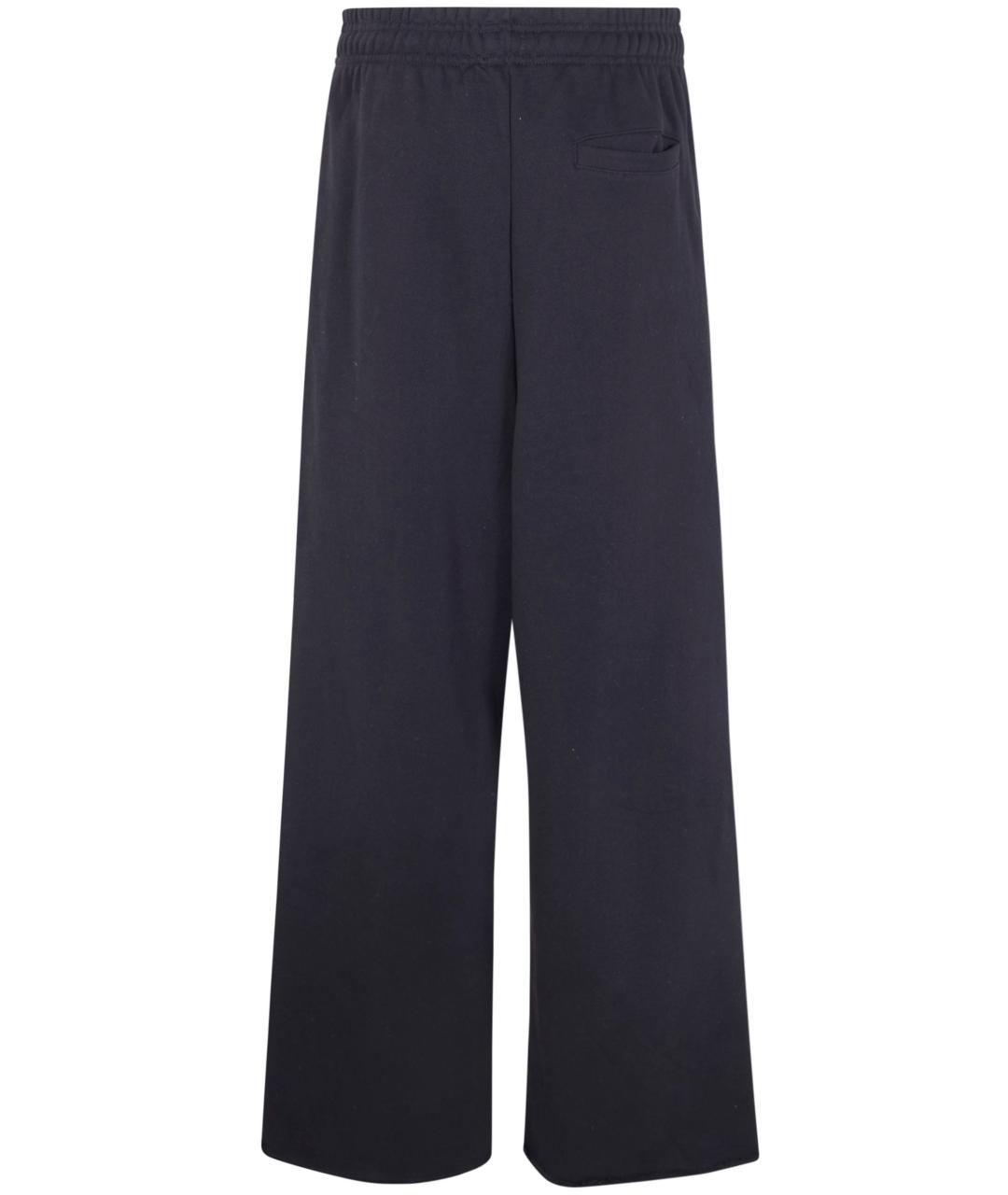 entire studios Черные хлопковые прямые брюки, фото 2