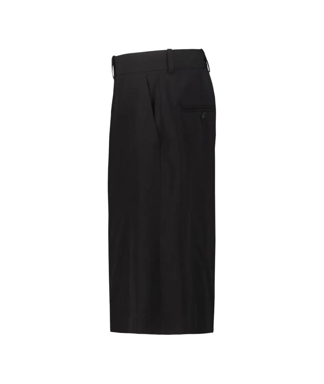 TOTEME Черные шерстяные шорты, фото 3