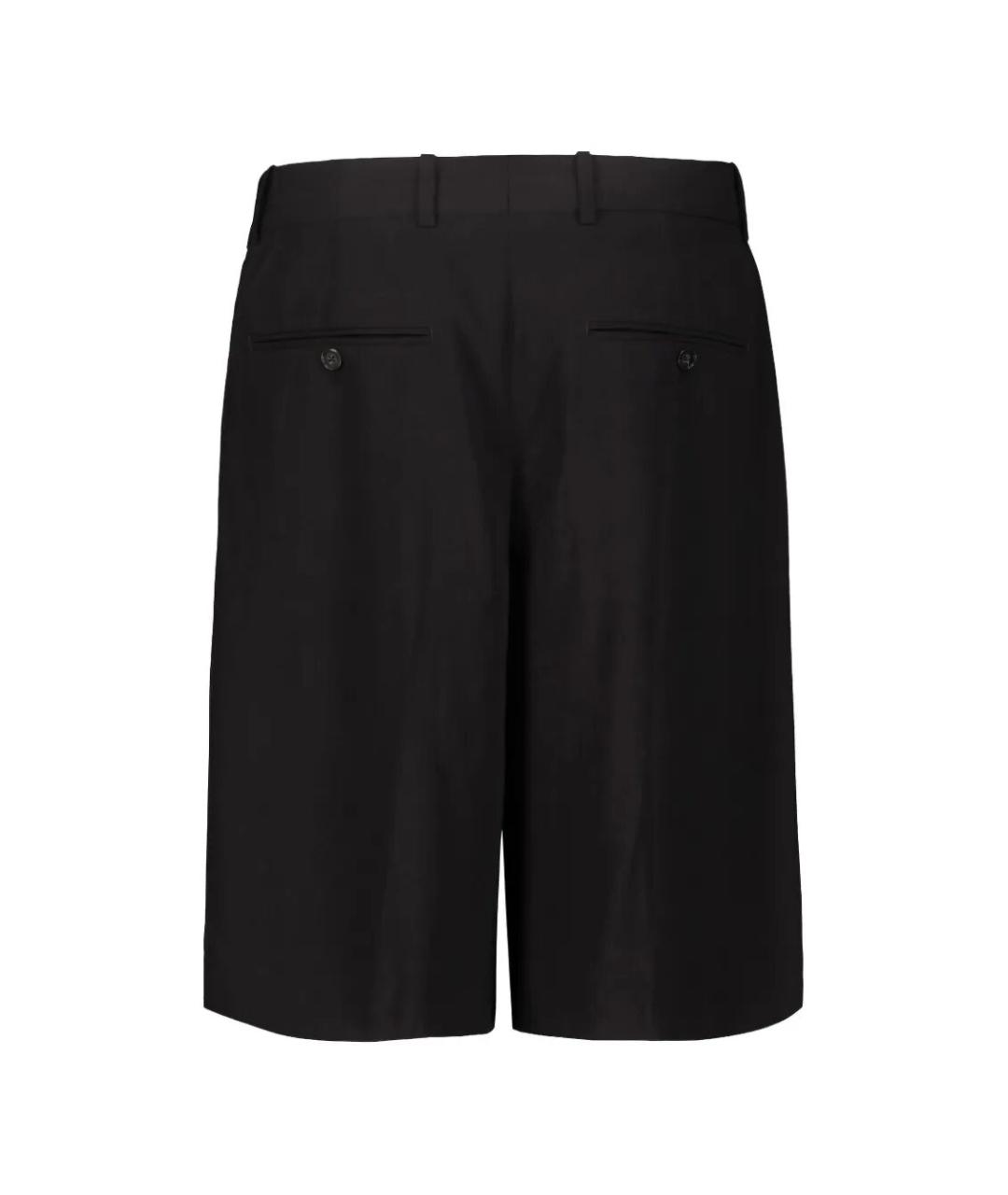 TOTEME Черные шерстяные шорты, фото 2