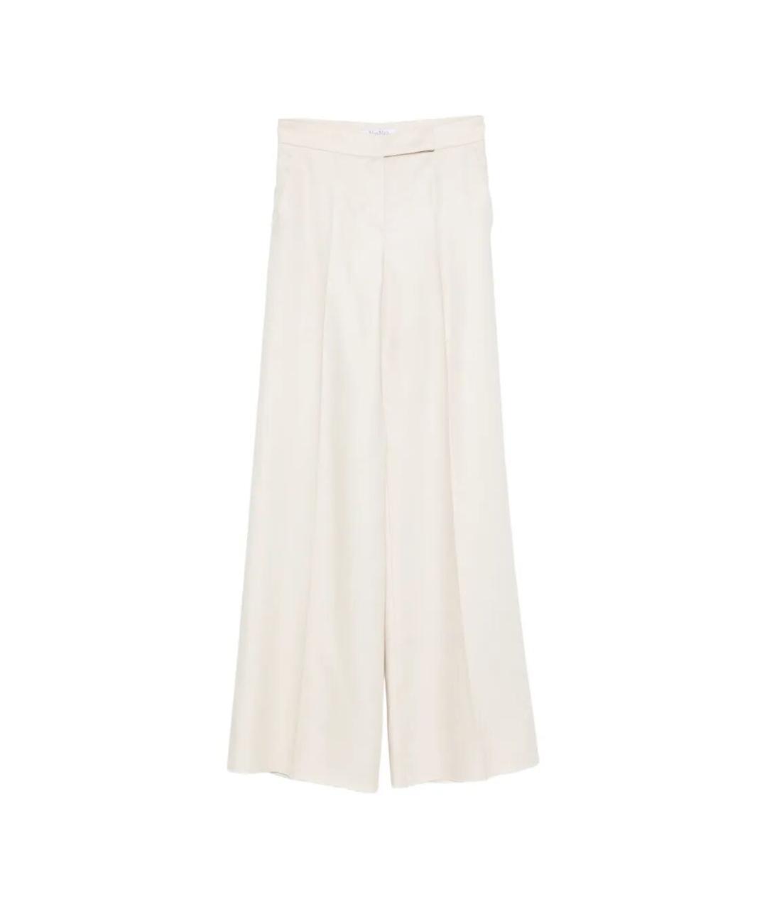 MAX MARA Льняные прямые брюки, фото 1