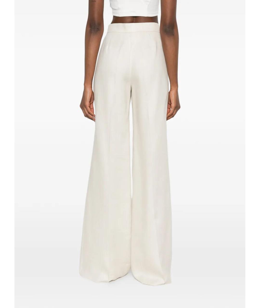 MAX MARA Льняные прямые брюки, фото 5