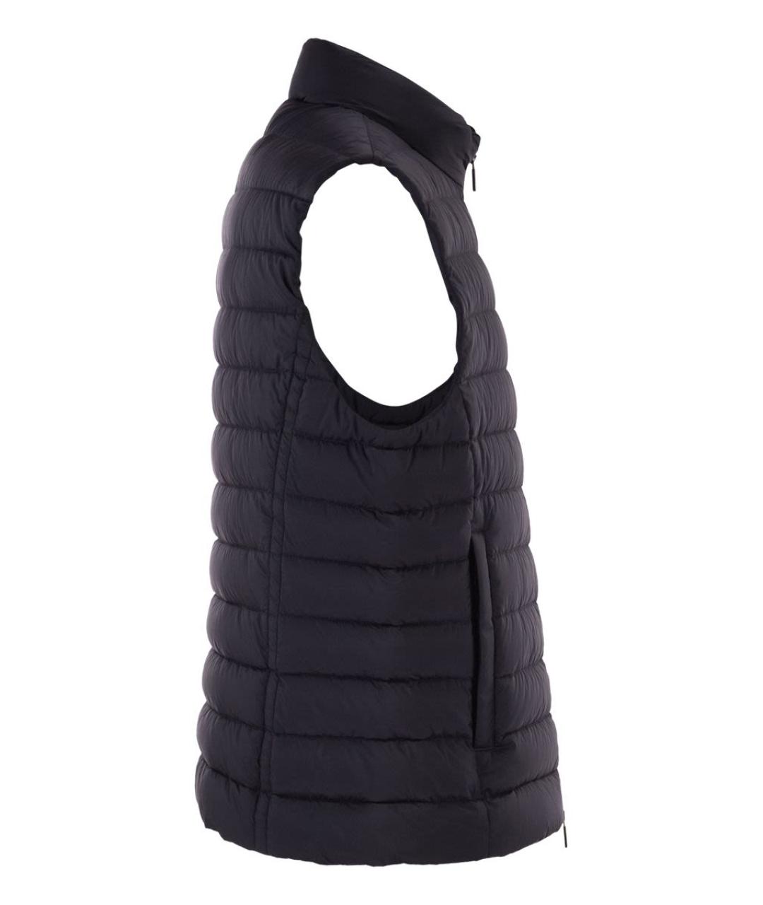 MOORER Темно-синий полиамидовый жилет, фото 3