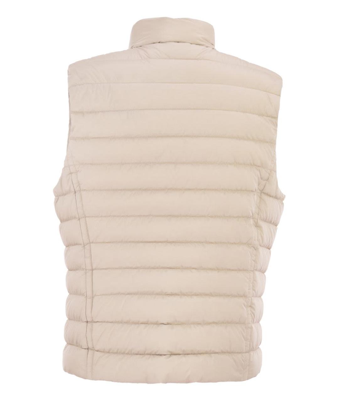 MOORER Бежевый полиамидовый жилет, фото 2