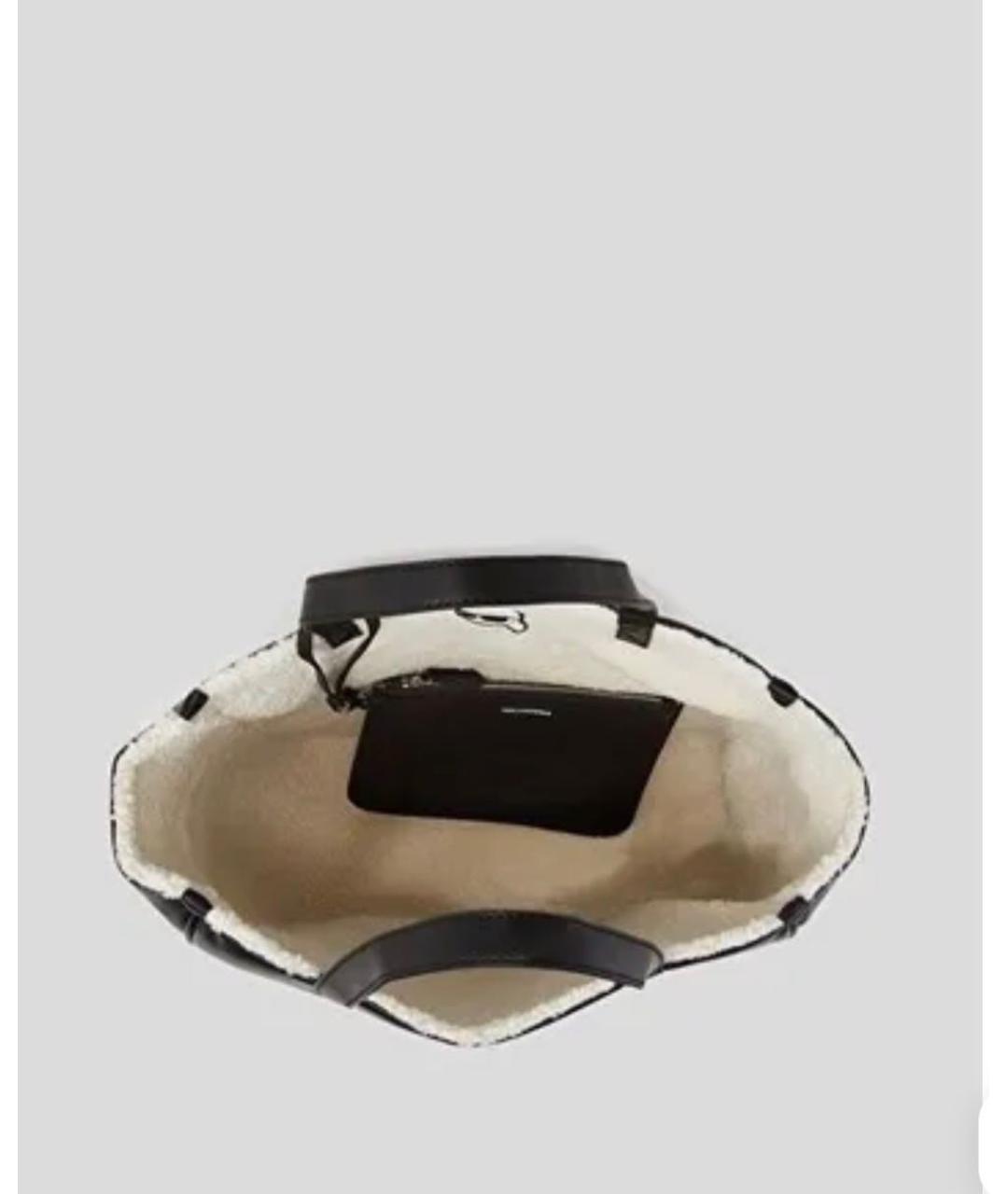 KARL LAGERFELD Черная сумка тоут, фото 5