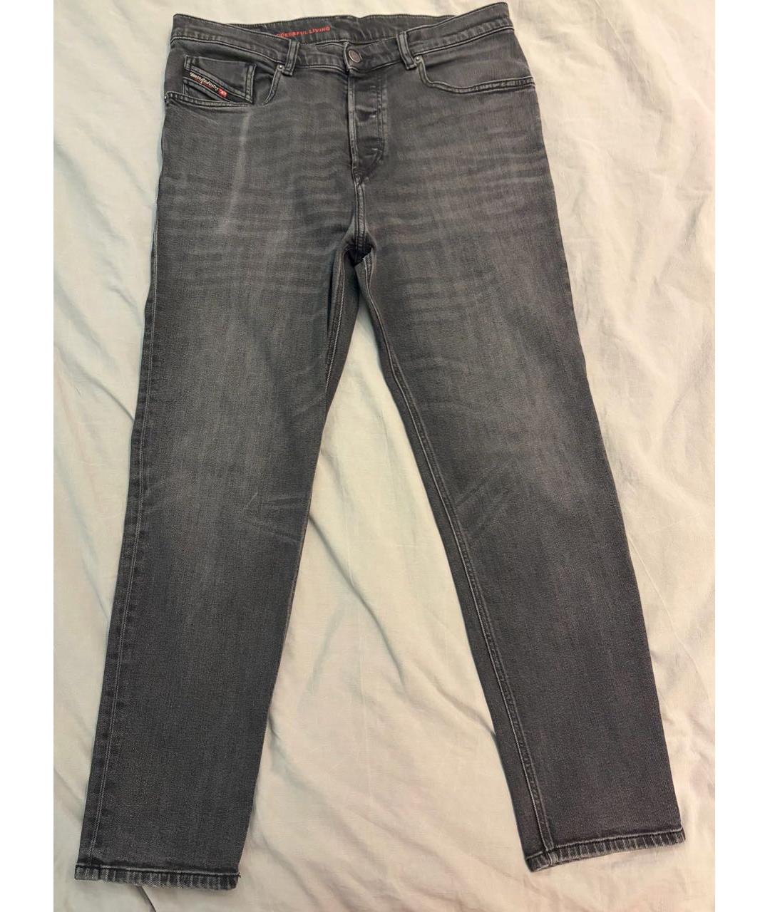 DIESEL Черные хлопковые джинсы скинни, фото 7