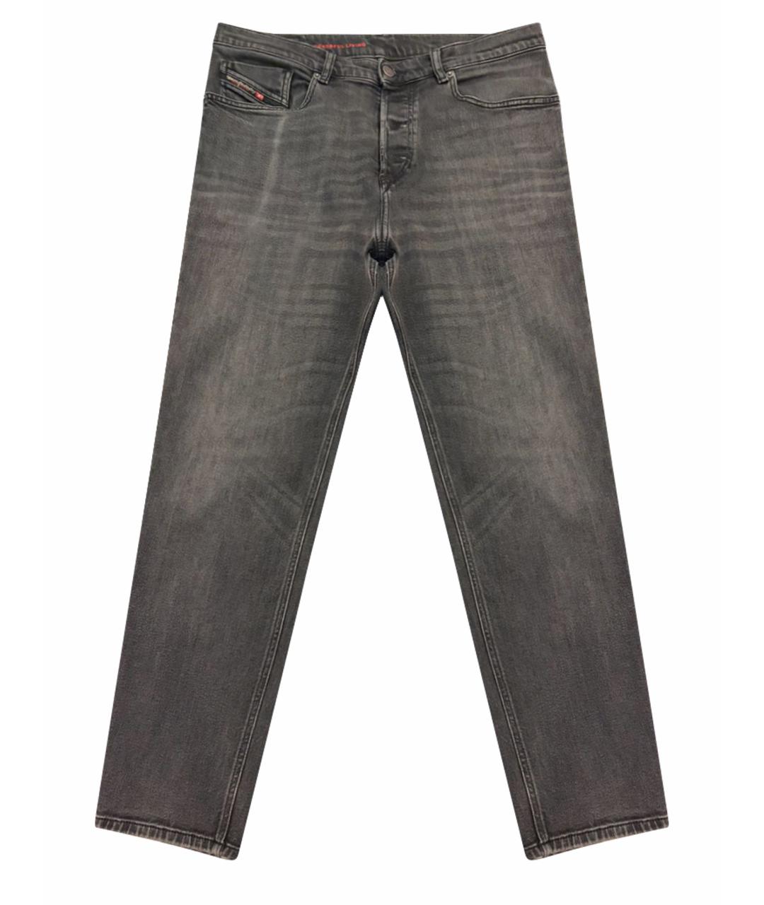 DIESEL Черные хлопковые джинсы скинни, фото 1