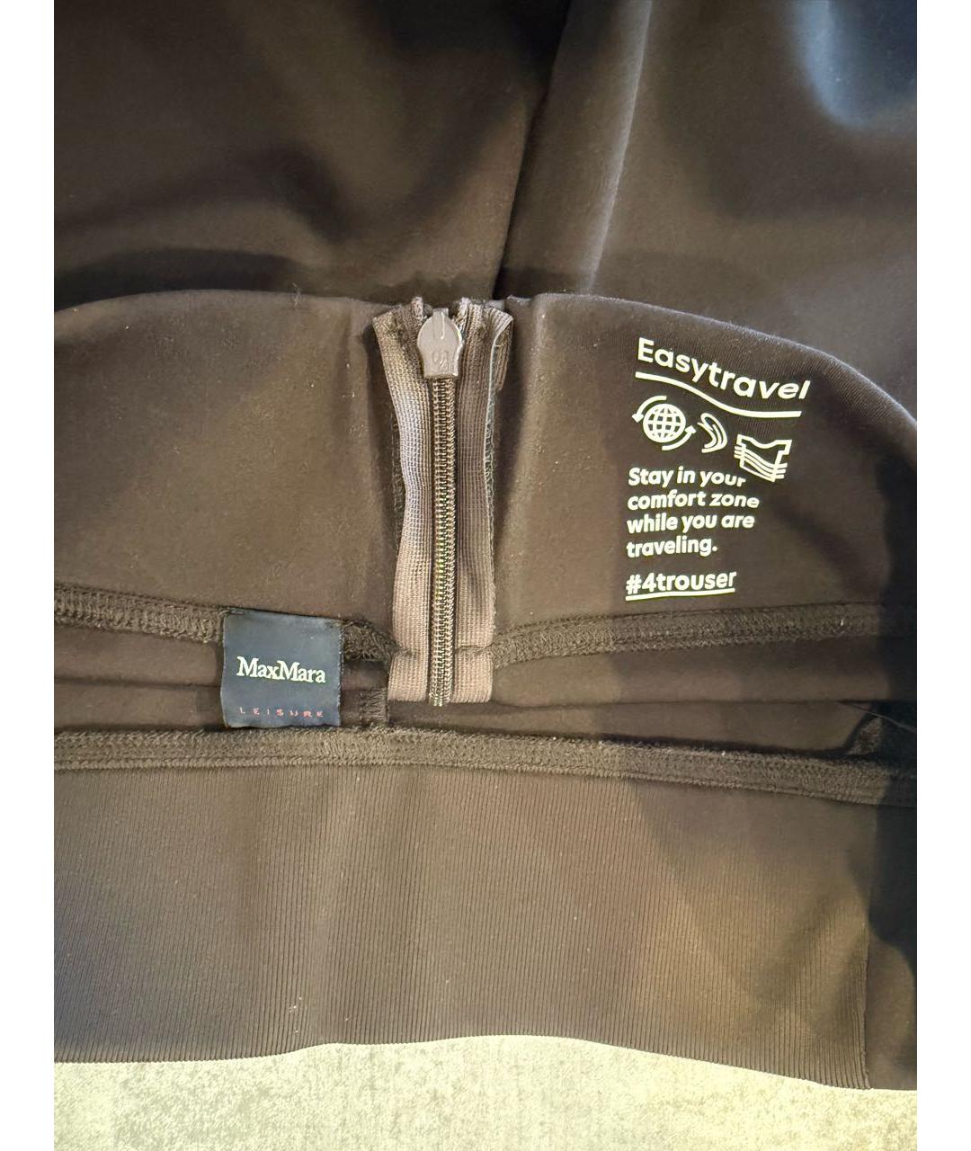 MAX MARA Коричневый синтетический костюм с брюками, фото 5