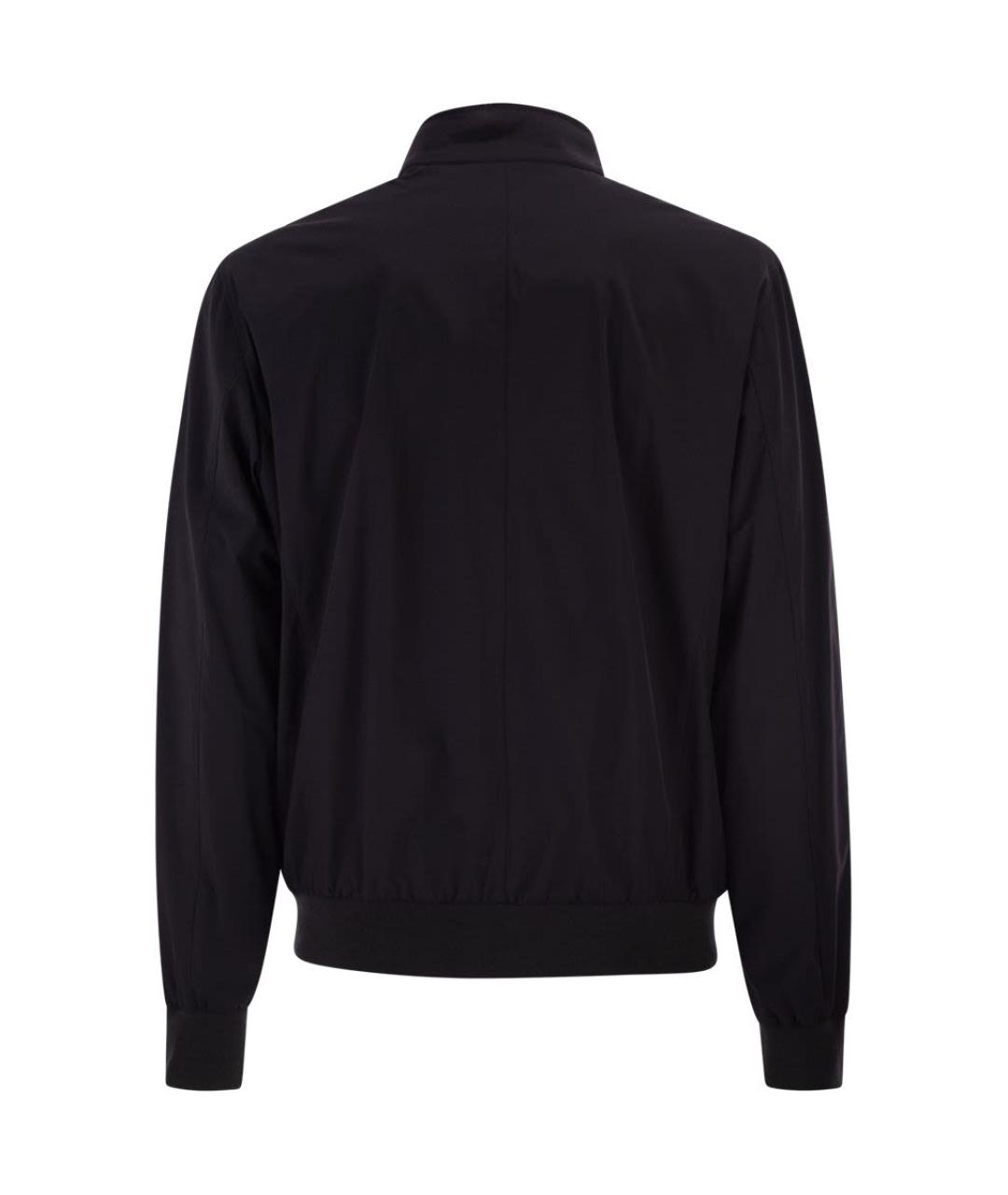 MOORER Синяя полиамидовая куртка, фото 2