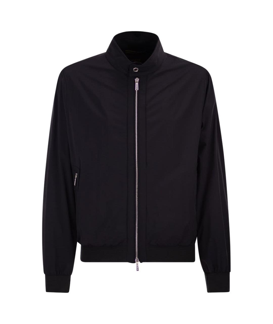 MOORER Синяя полиамидовая куртка, фото 1