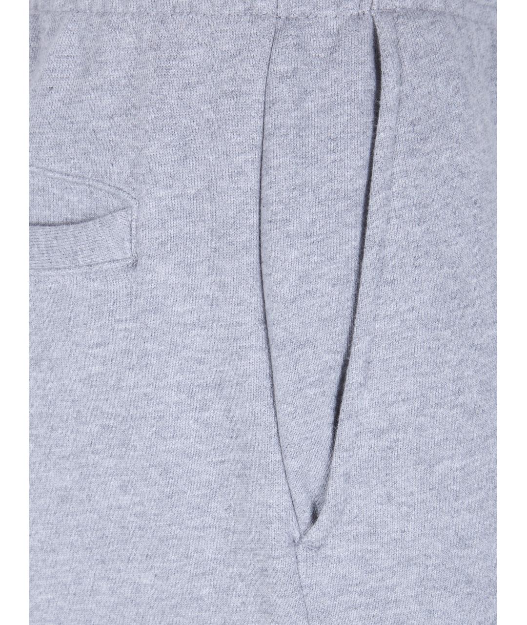 entire studios Серые хлопковые прямые брюки, фото 3