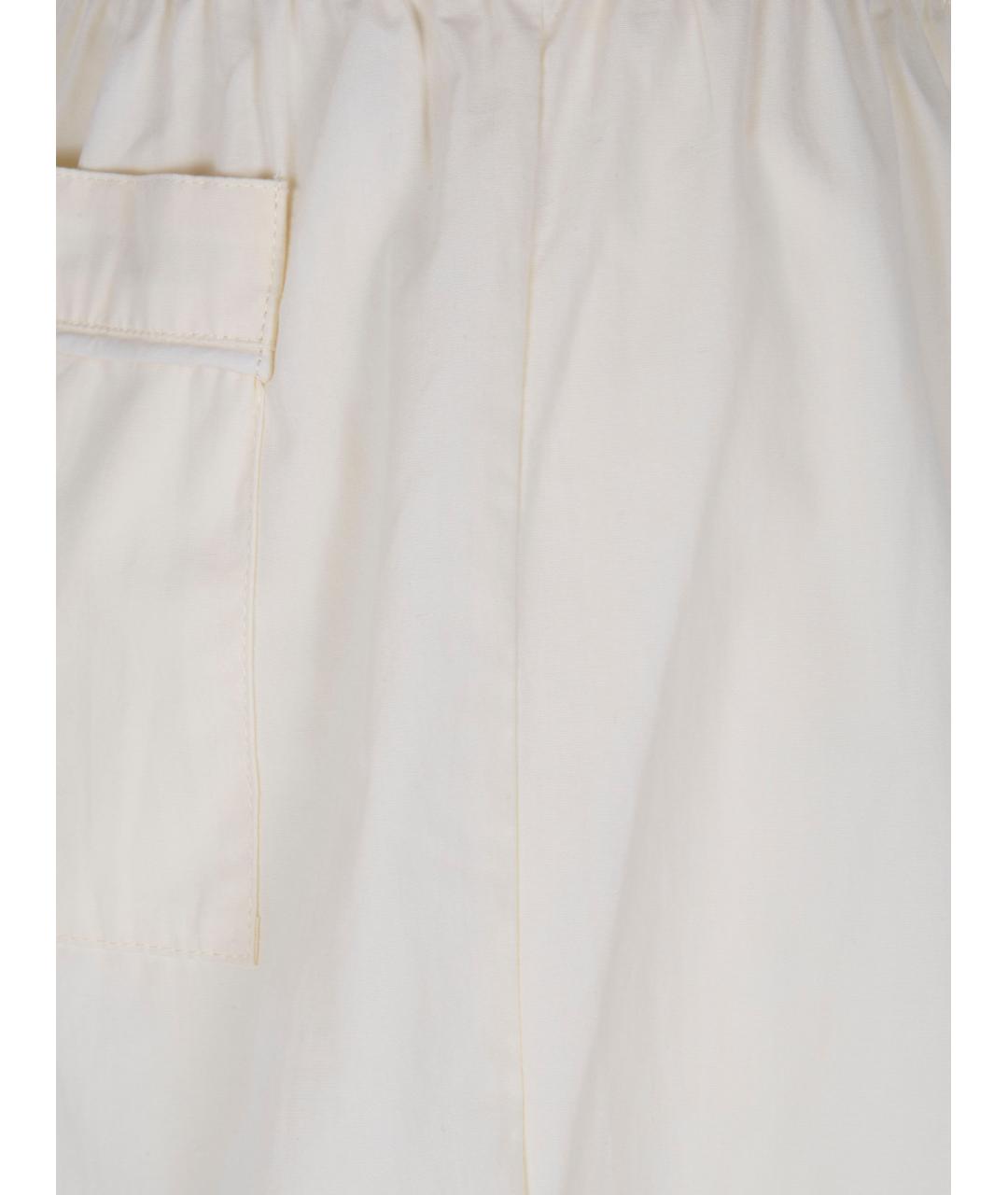 entire studios Белые хлопковые шорты, фото 3