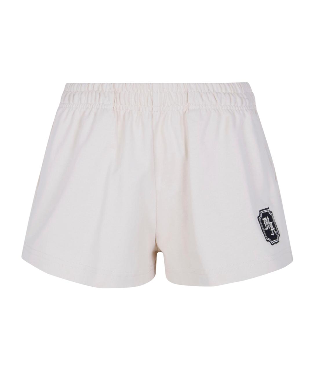 AMIRI Белые хлопковые шорты, фото 3