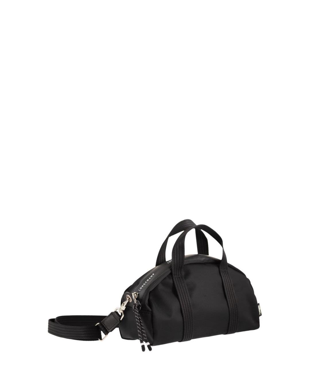 LONGCHAMP Черная синтетическая сумка на плечо, фото 4