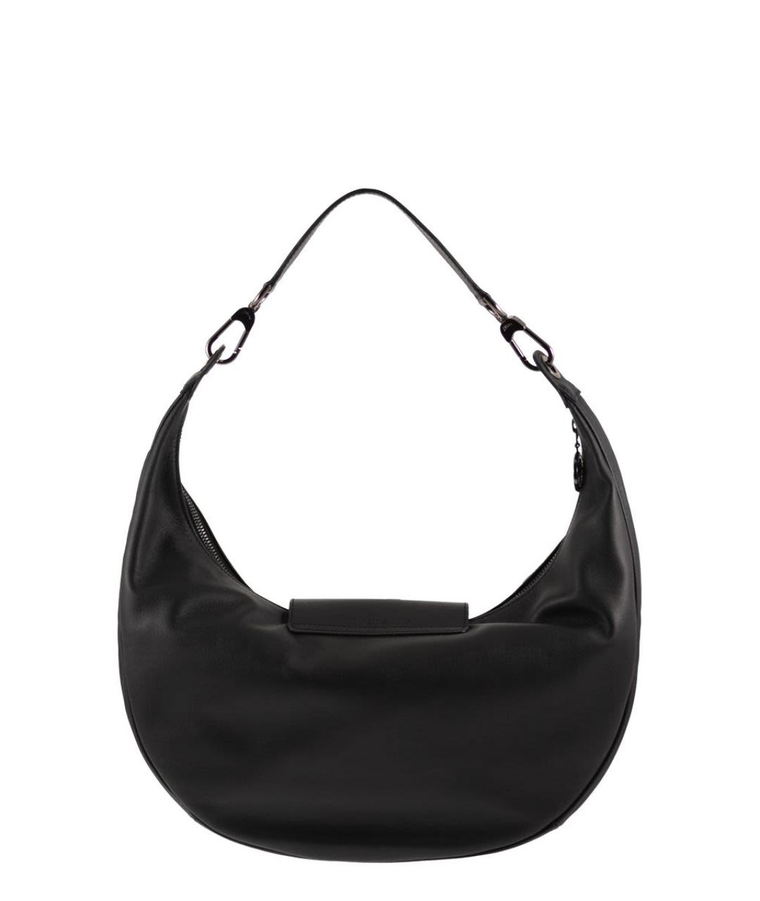 LONGCHAMP Черная сумка через плечо, фото 2