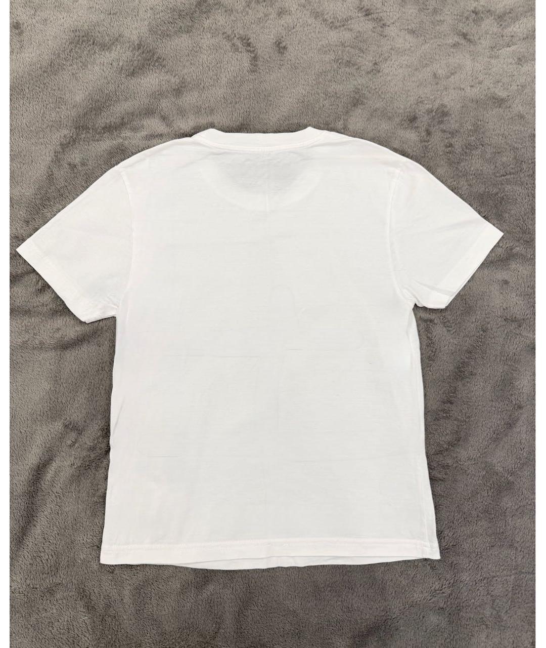 GUCCI Белая хлопковая футболка, фото 2