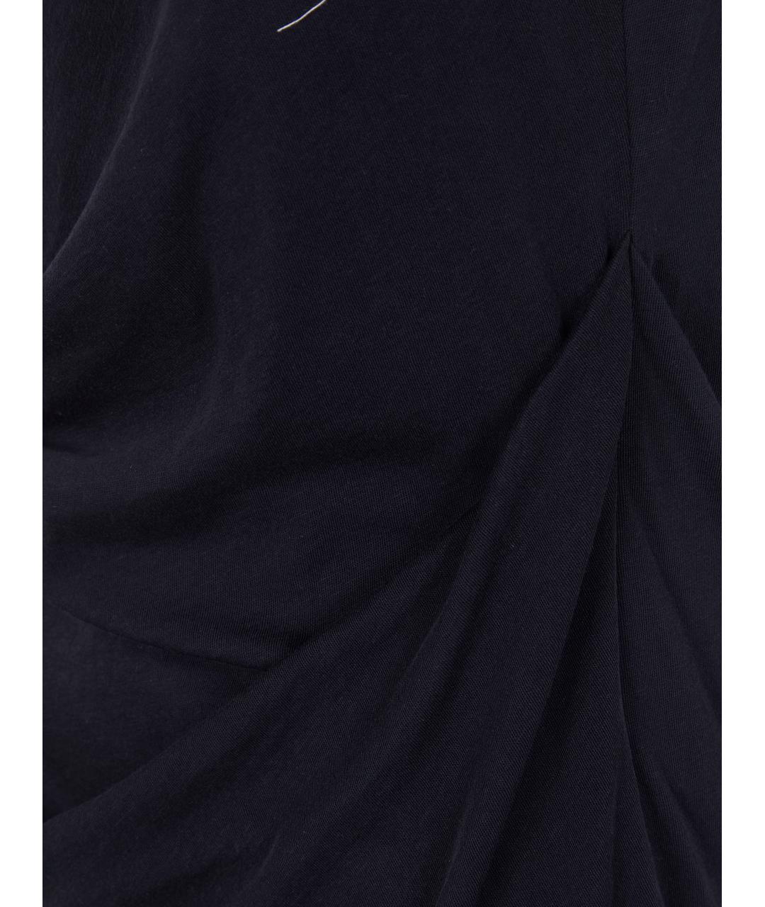 entire studios Черная хлопковая майка, фото 3